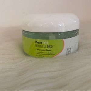Opened DevaCurl Beautiful Mess Pomade